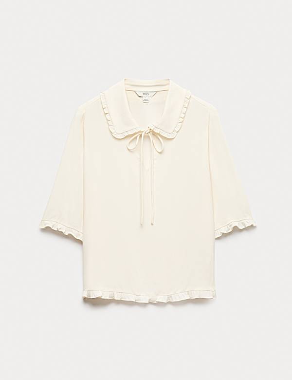 Frill Detail Top