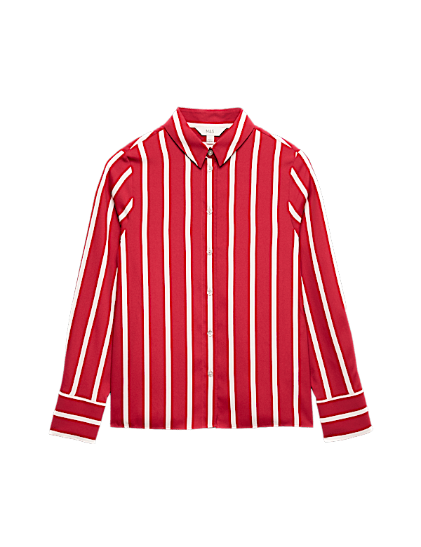 Geometric Collared Shirt