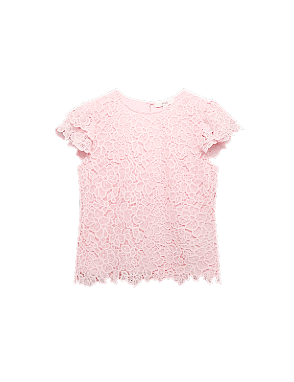 Embroidered Floral Top