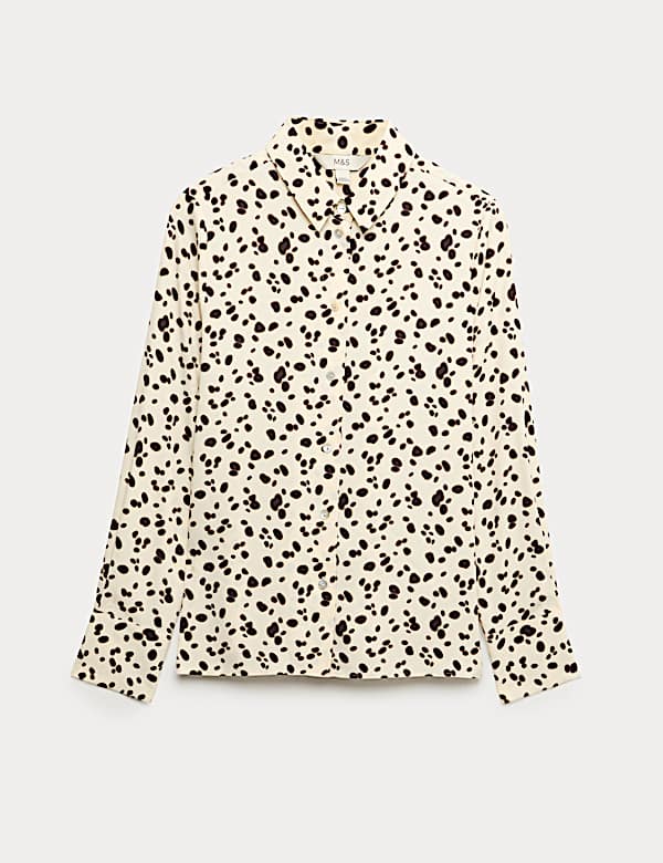 Printed Collared Shirt - IT