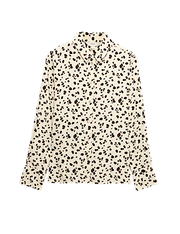 Printed Collared Shirt