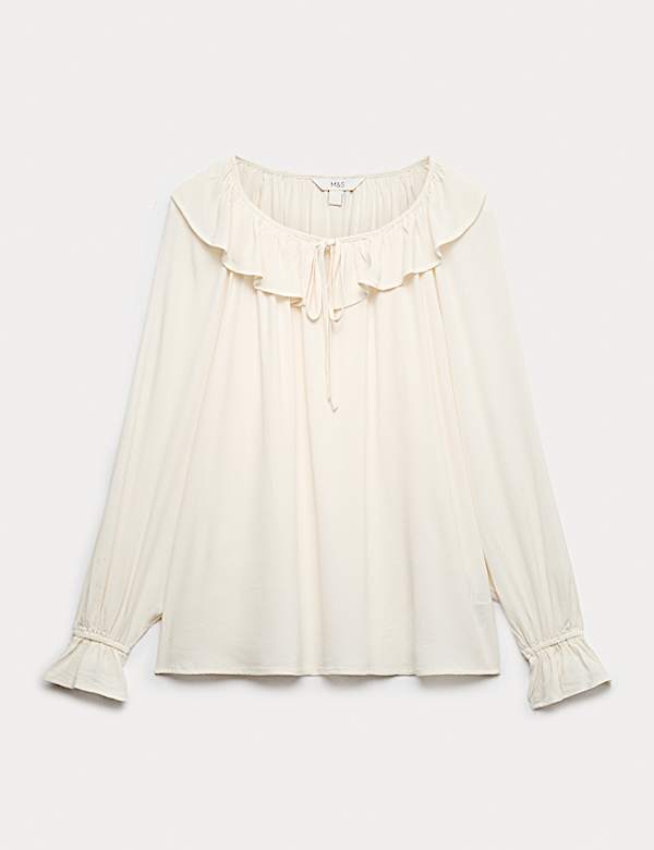 Frill Detail Blouse - CY