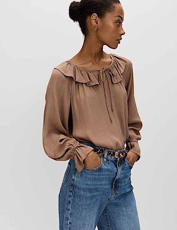 Frill Detail Blouse