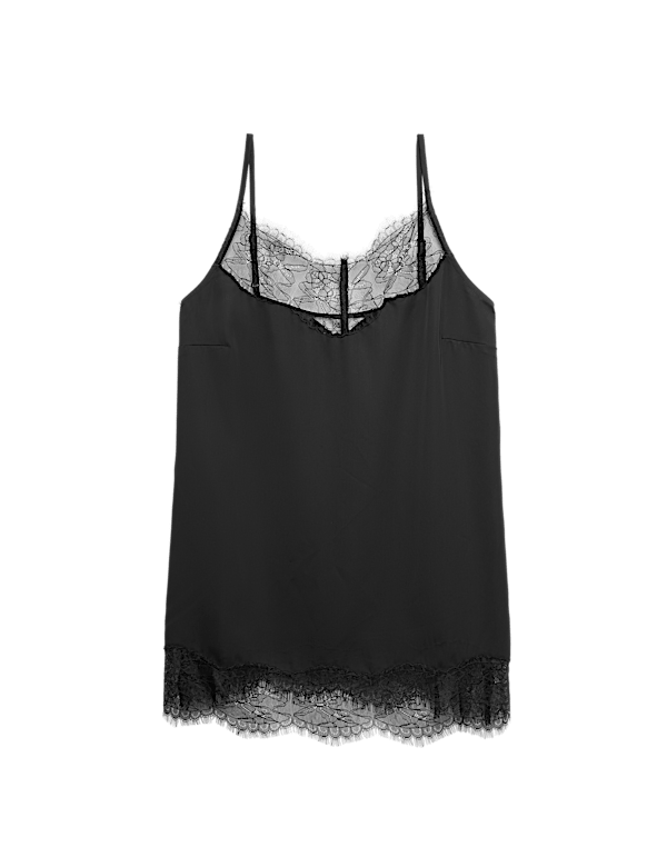 Lace Detail V-Neck Cami Top