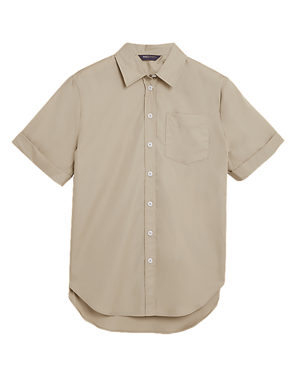 Pure Cotton Oversized Girlfriend Shirt