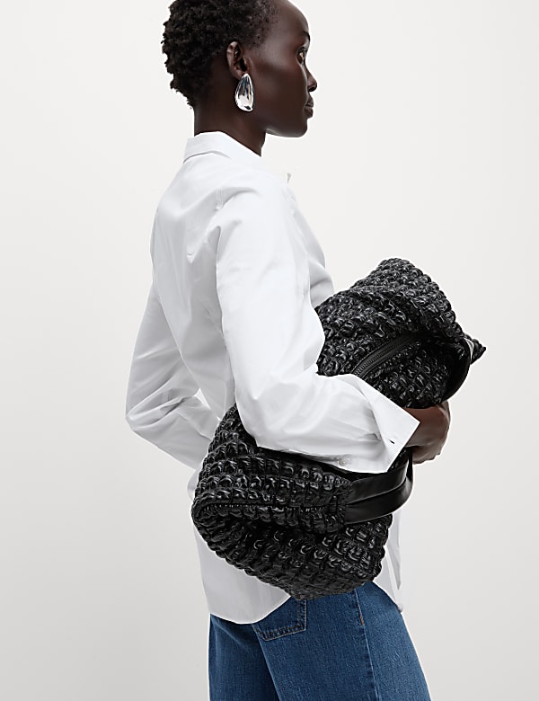 Pure Cotton Collared Knot Shirt