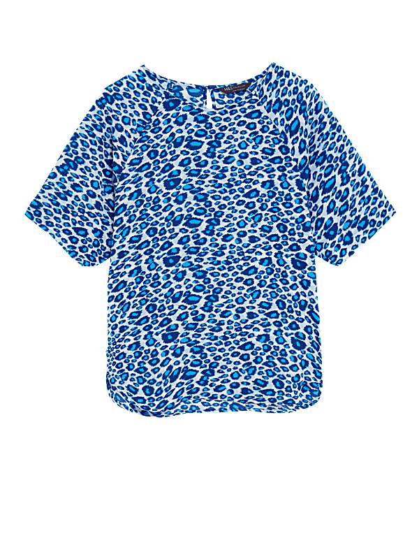 Printed Short Sleeve Top