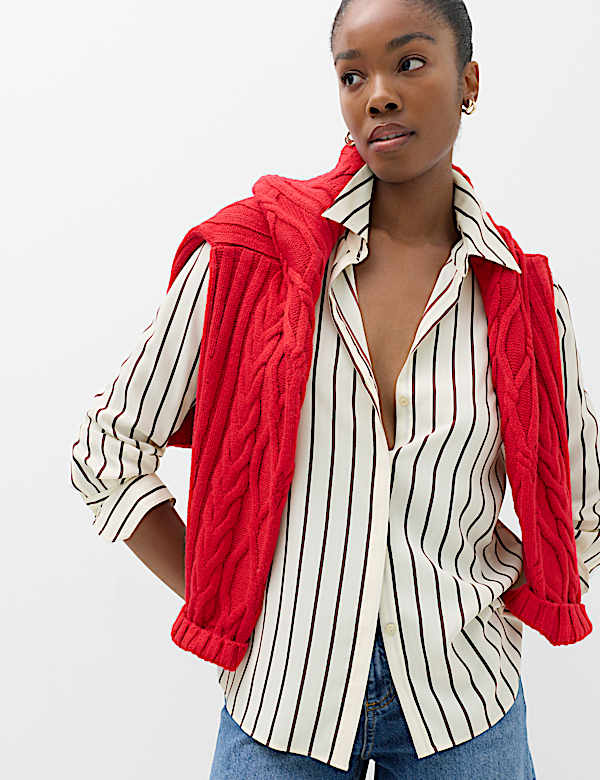 Printed Collared Shirt