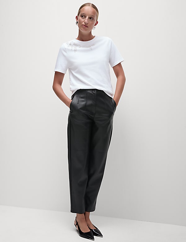 Pure Cotton Embellished Top