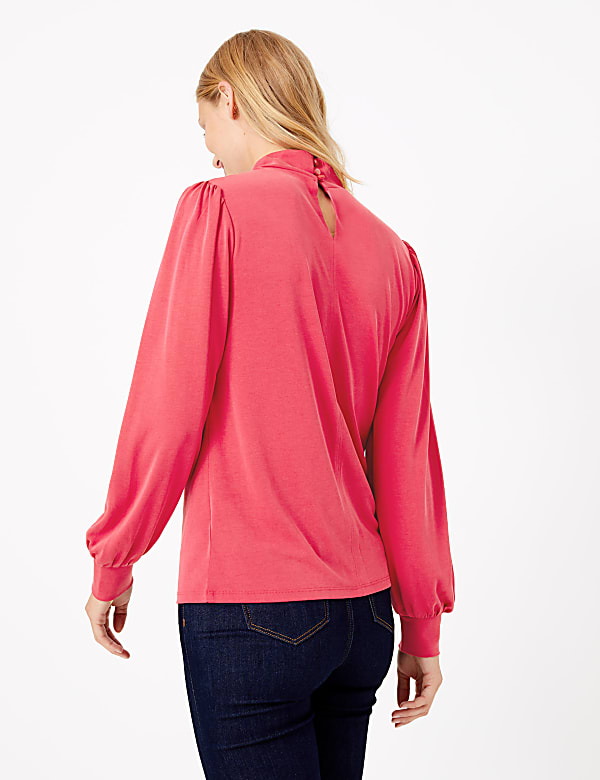 Keyhole Long Sleeve Top