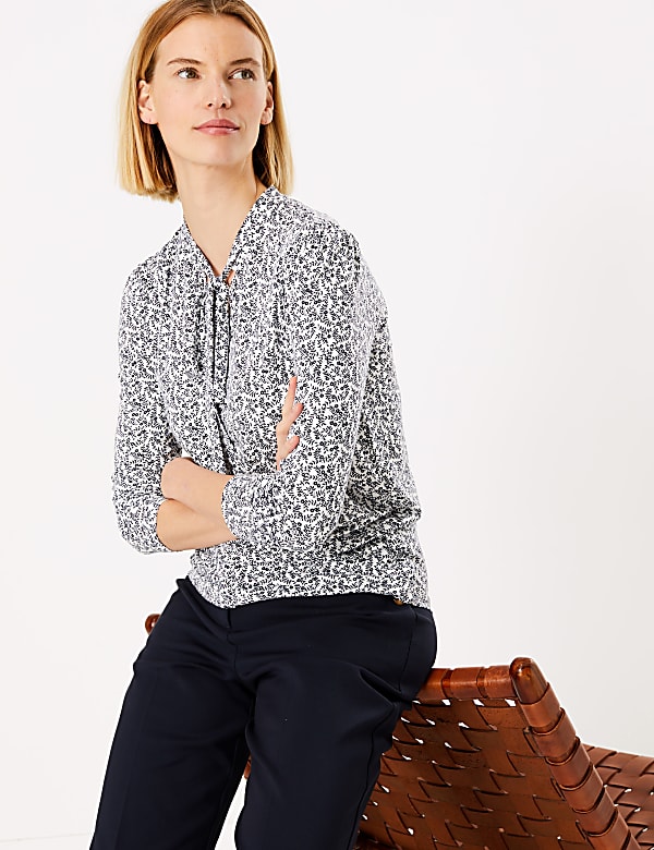 Floral Long Sleeve Top
