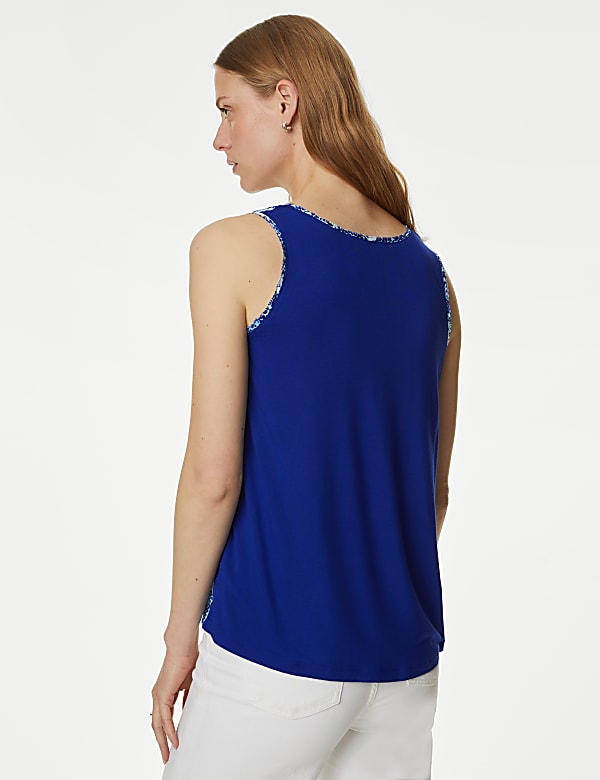 Printed Regular Fit Cami Top