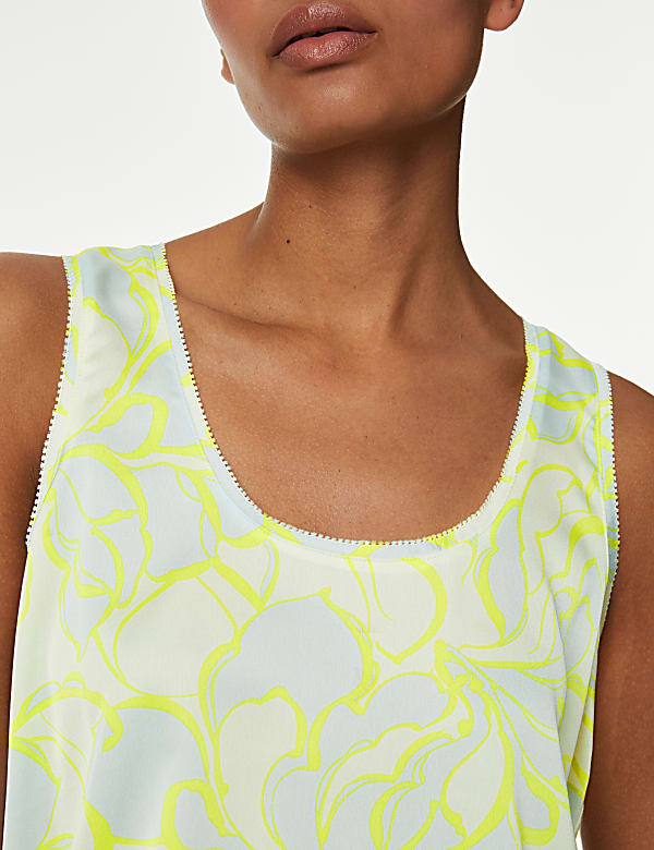 Printed Regular Fit Cami Top