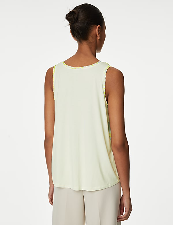 Printed Regular Fit Cami Top