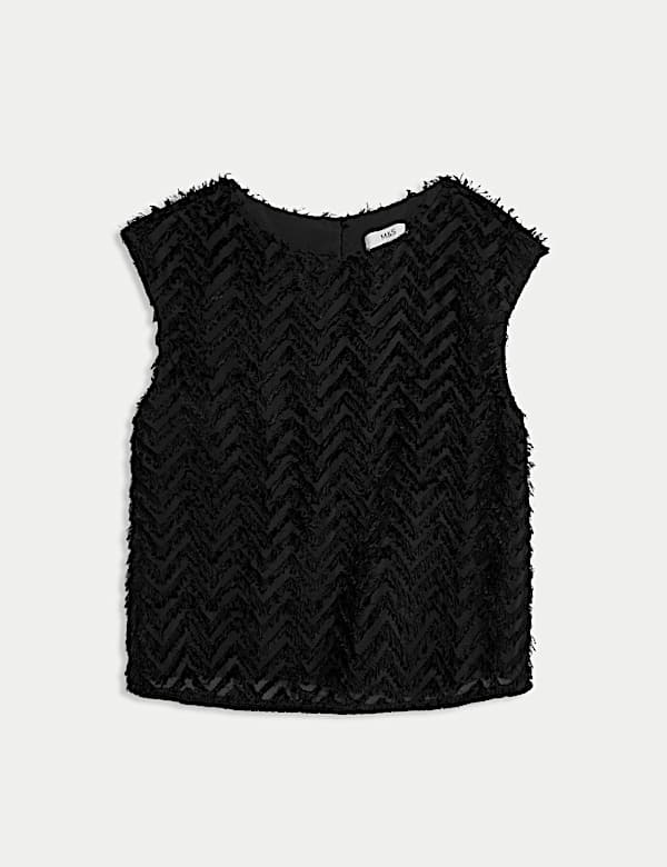 Atasan Shell Jacquard - ID