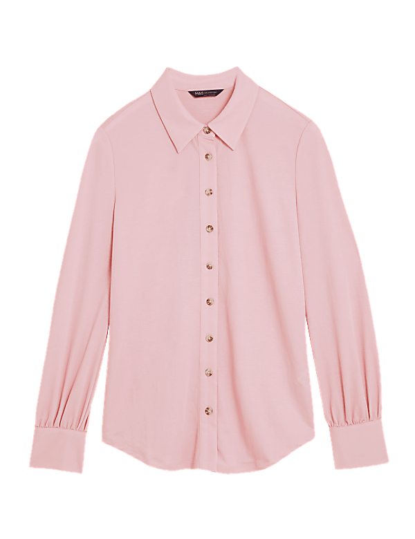 Modal Rich Collared Utility Shirt