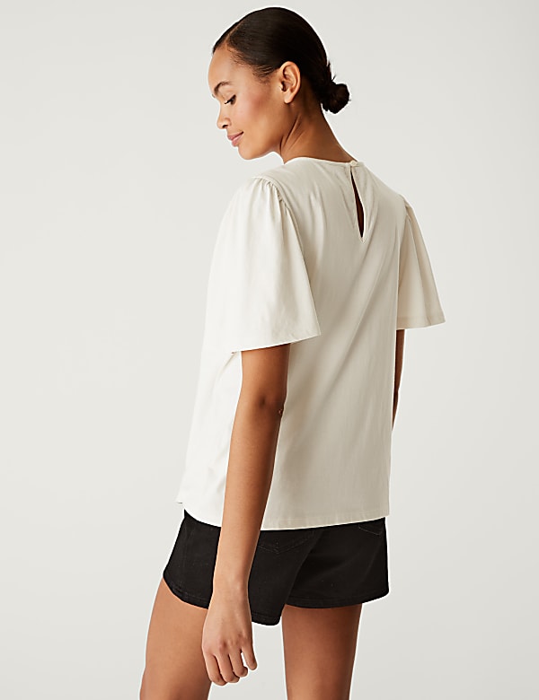 Jersey Embroidered Regular Fit Top