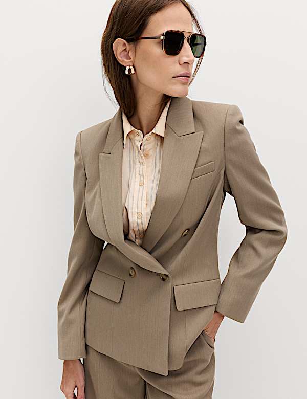 Striped Collared Shirt with Linen