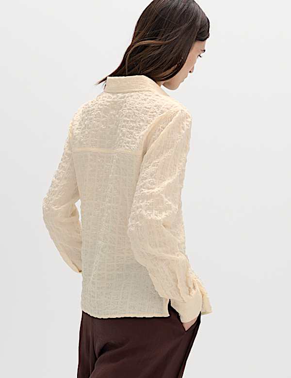Cotton Rich Textured Shirt