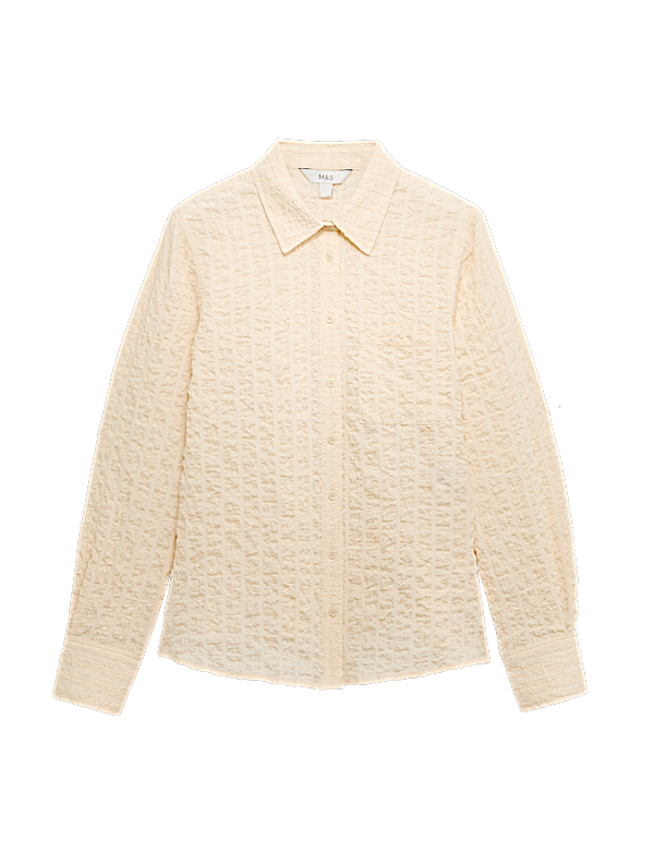 Cotton Rich Textured Shirt