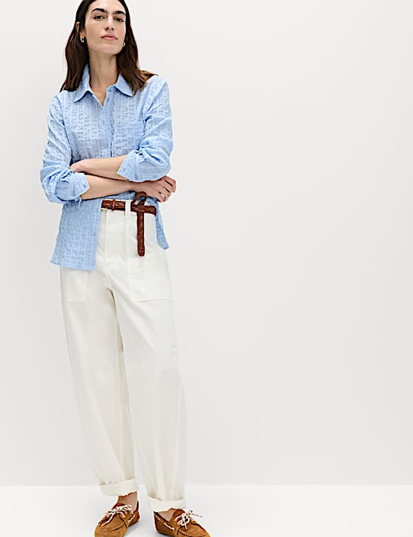 Cotton Rich Textured Shirt