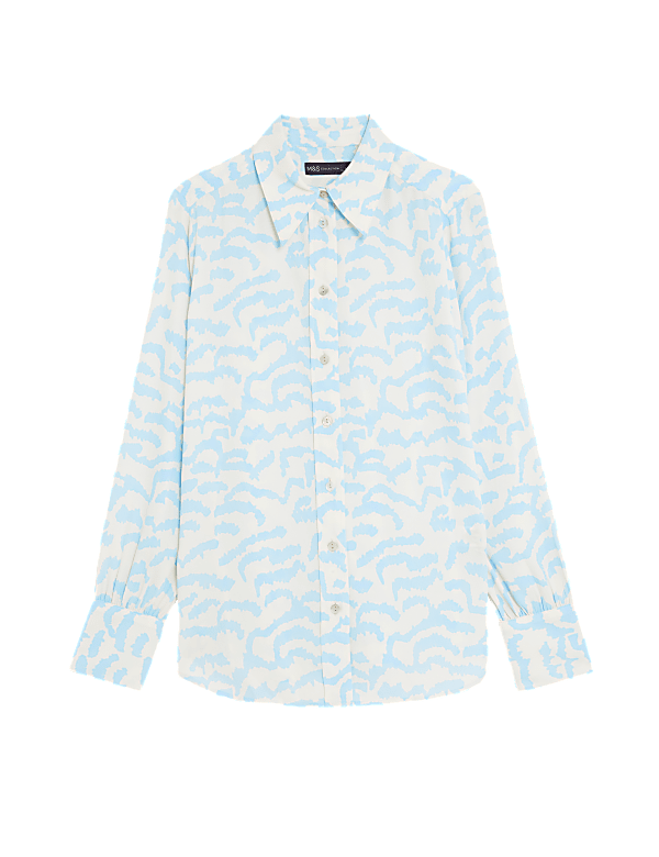 Printed Collared Shirt