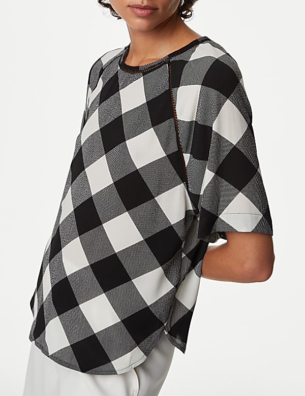 Checked Top
