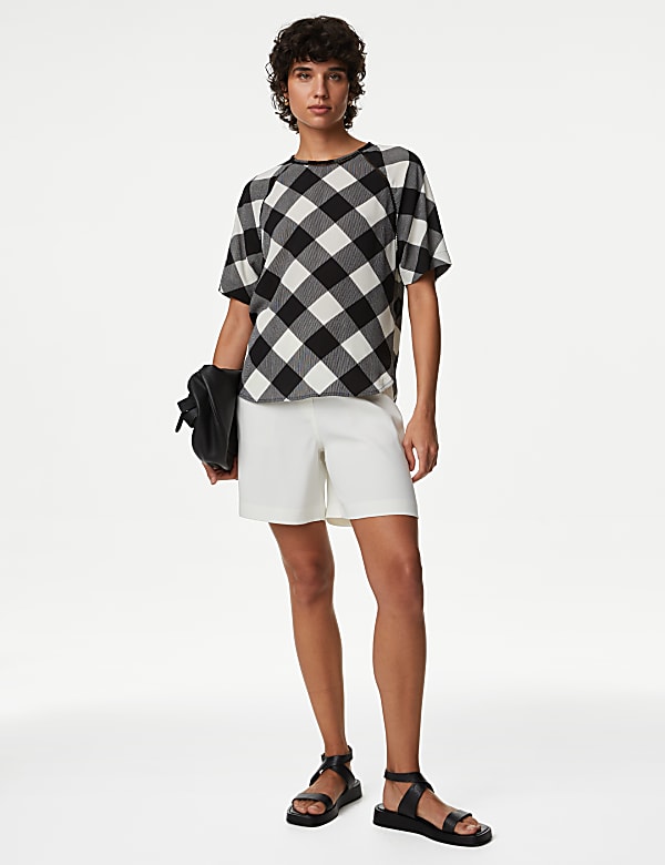 Checked Top
