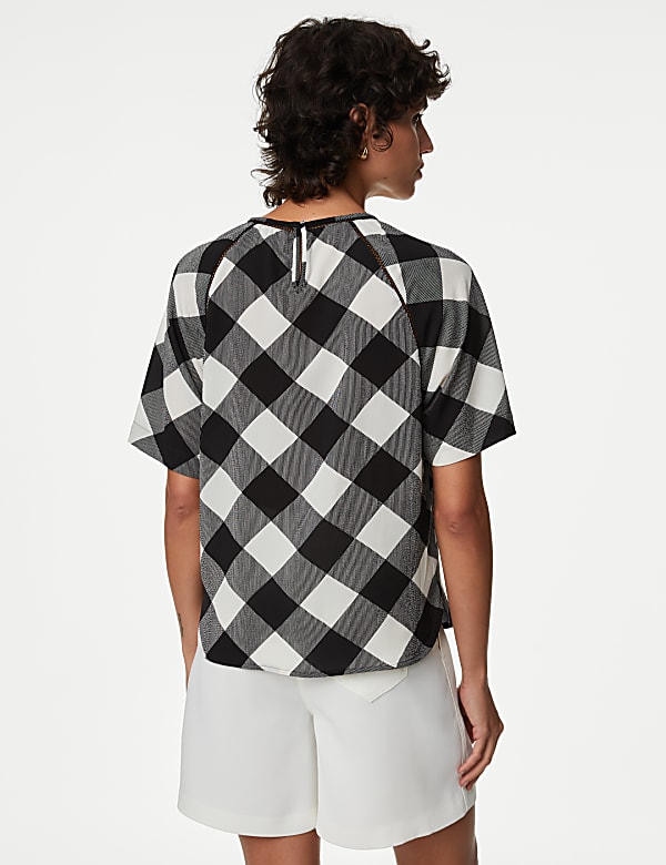 Checked Top