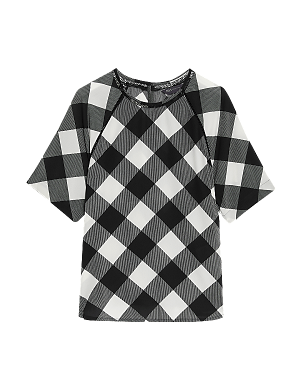 Checked Top