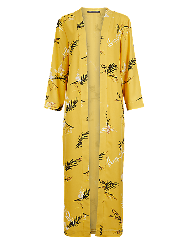 Printed 3/4 Sleeve Kimono