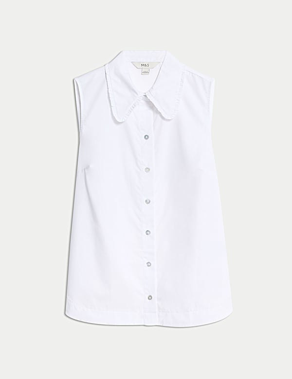 Πουκάμισο με γιακά και λεπτομέρεια με φραμπαλά από 100% βαμβάκι - GR