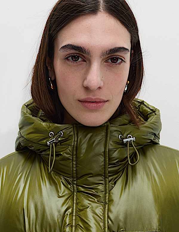 Feather & Down Stormwear&trade; Quilted Short Puffer Jacket - VN