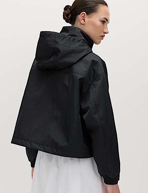 מעיל פארקה Stormwear&trade;&lrm; קצר עמיד למים - IL