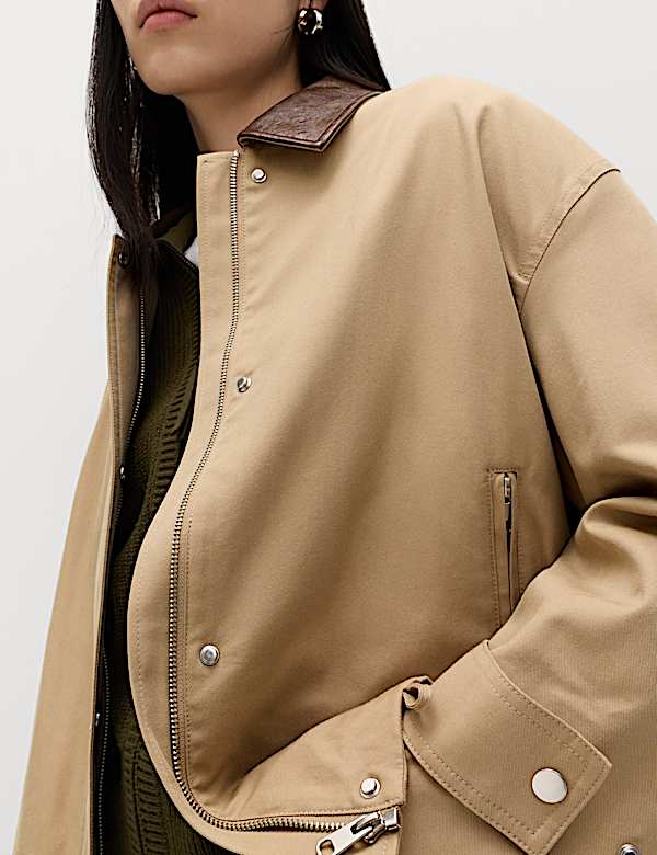 Katoenrijk bomberjasje - BE