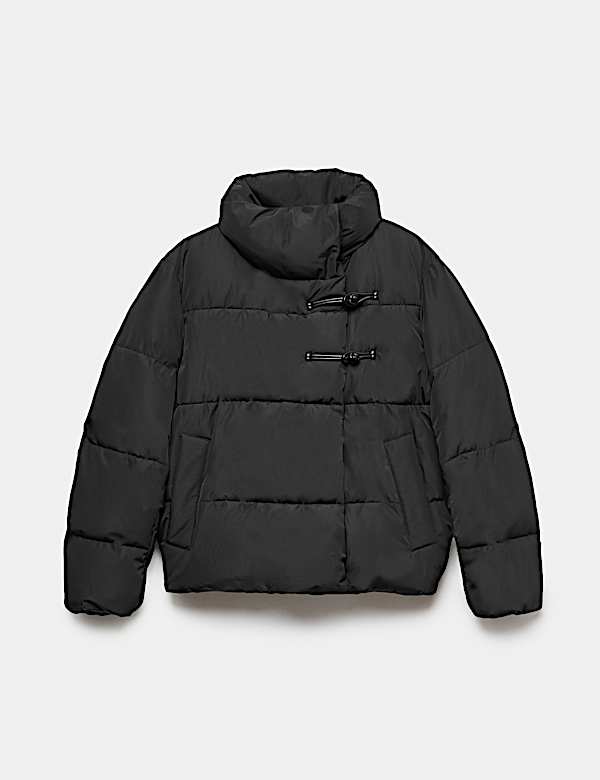 Thermowarmth Padded Funnel Neck Puffer Jacket - NO