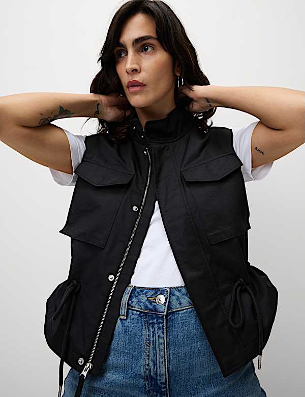Cotton Rich Utility Gilet - NZ