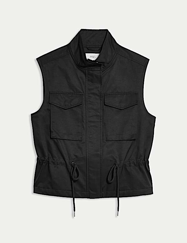 Cotton Rich Utility Gilet - JO
