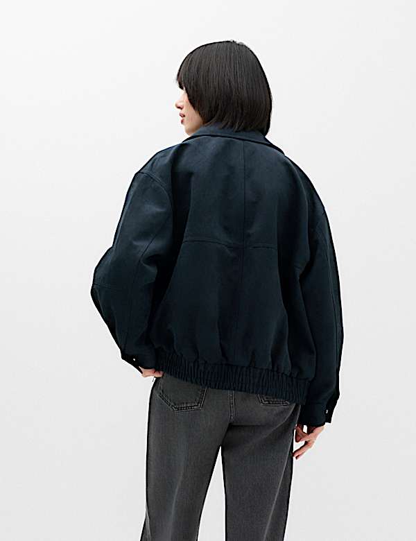 Suedette Bomber Jacket - KG