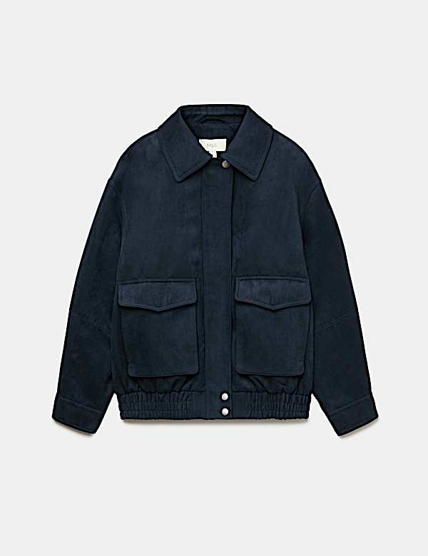 Suedette Bomber Jacket - KG