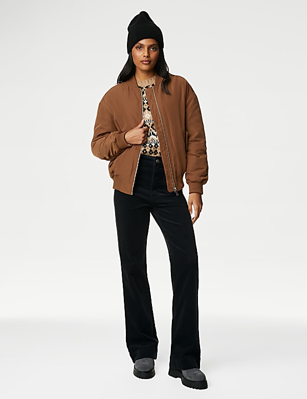 Padded Bomber Jacket