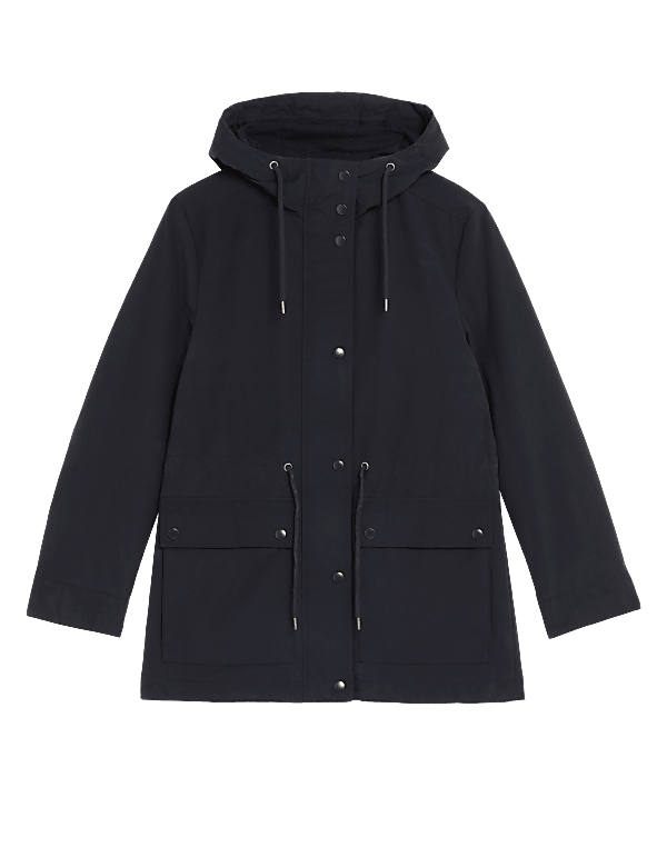 Cotton Rich Stormwear™ Hooded Parka Coat