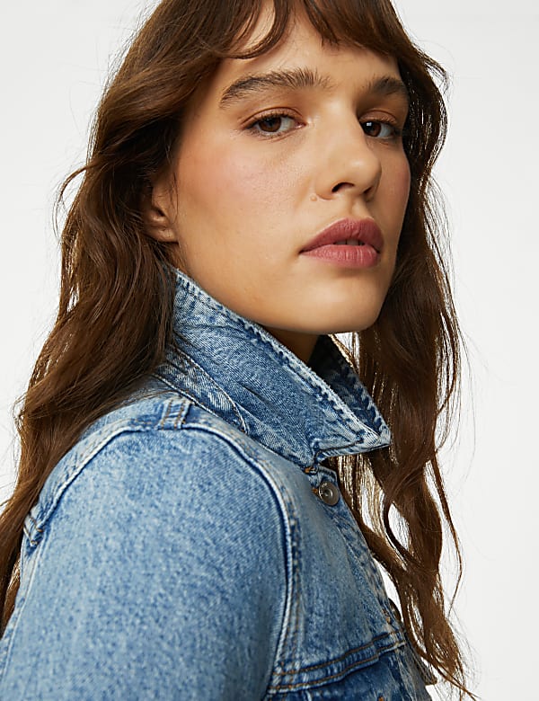 Pure Cotton Denim Jacket