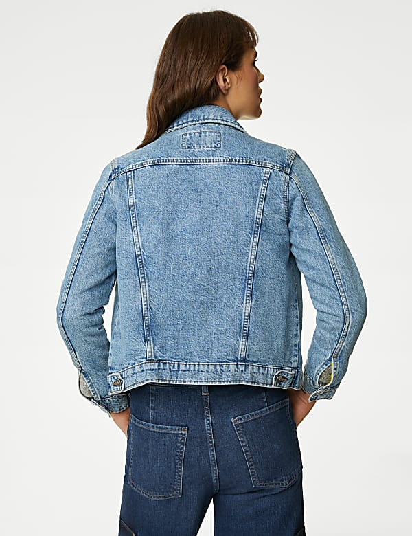 Pure Cotton Denim Jacket