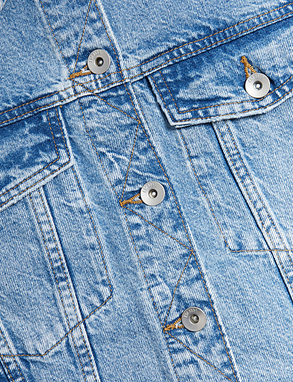 Pure Cotton Denim Jacket