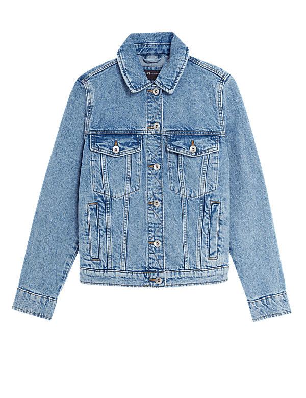 Pure Cotton Denim Jacket