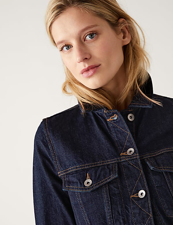 Pure Cotton Denim Jacket