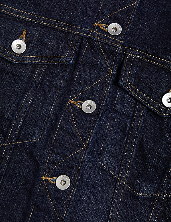 Pure Cotton Denim Jacket