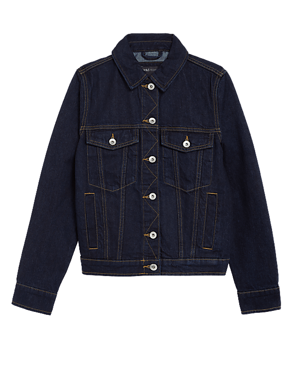 Pure Cotton Denim Jacket