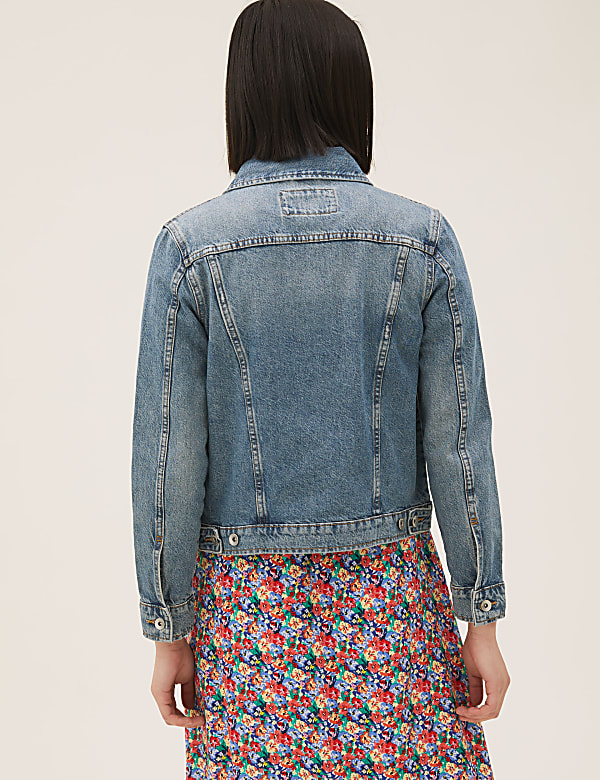 Pure Cotton Denim Jacket